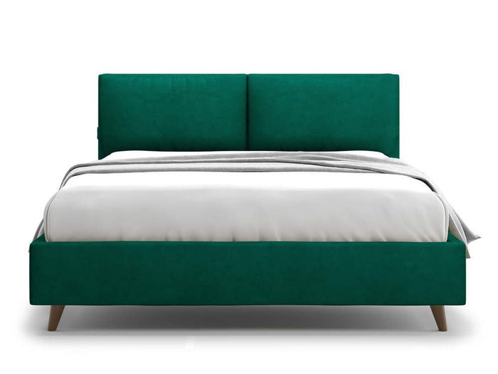 Кровать Trazimeno 160х200 зеленого цвета