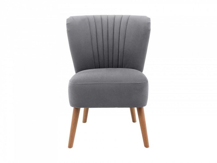 Кресло Barbara серого цвета 