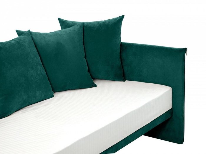 Диван-кровать Milano зеленого цвета