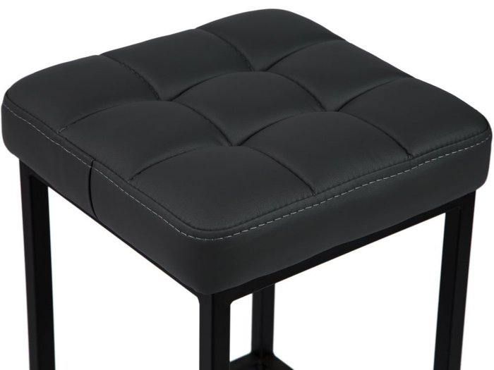 Табурет полубарный Камелот черного цвета - купить Барные стулья по цене 3668.0