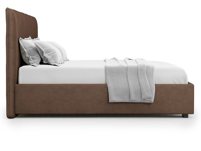 Кровать Brachano 160х200 коричневого цвета