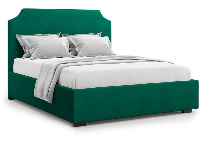 Кровать Izeo с подъемным механизмом 140х200 зеленого цвета