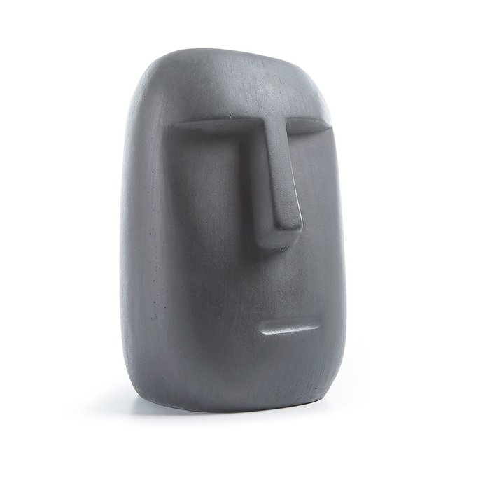 Статуэтка Levin Moai серого цвета  