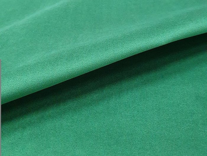 Прямой диван-кровать Сенатор коричнево-зеленого цвета (ткань\экокожа)