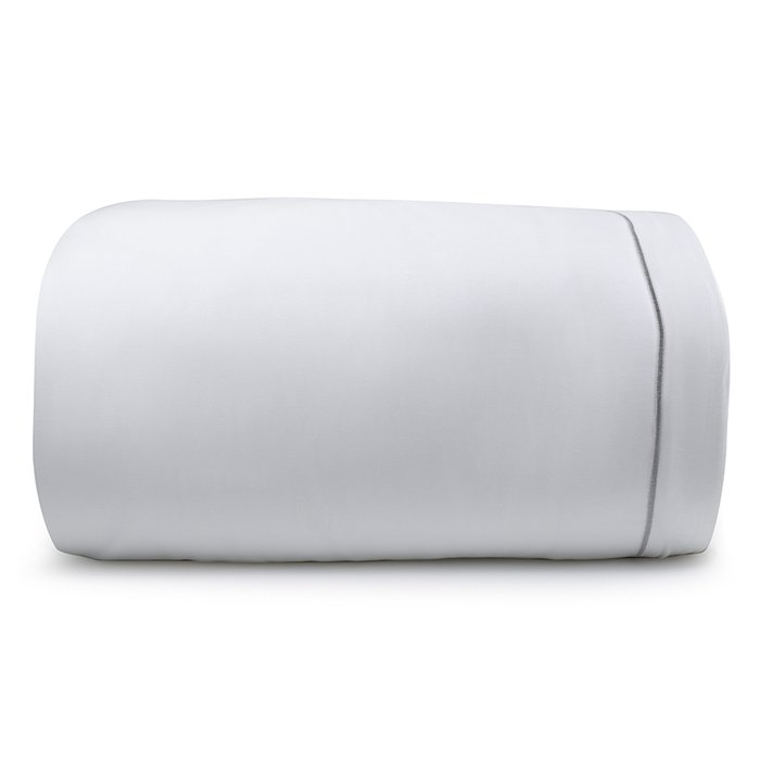 Комплект постельного белья без простыни из египетского хлопка Essential 150х200 белого цвета - лучшие Комплекты в INMYROOM