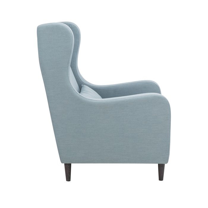 Кресло Хилтон голубого цвета 