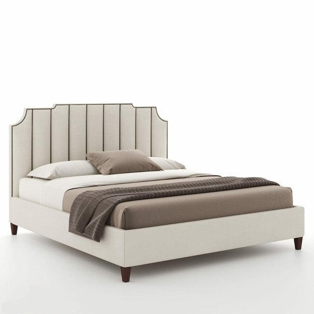 Кровать Bayonne Mod Collection 160х200 бежевого цвета