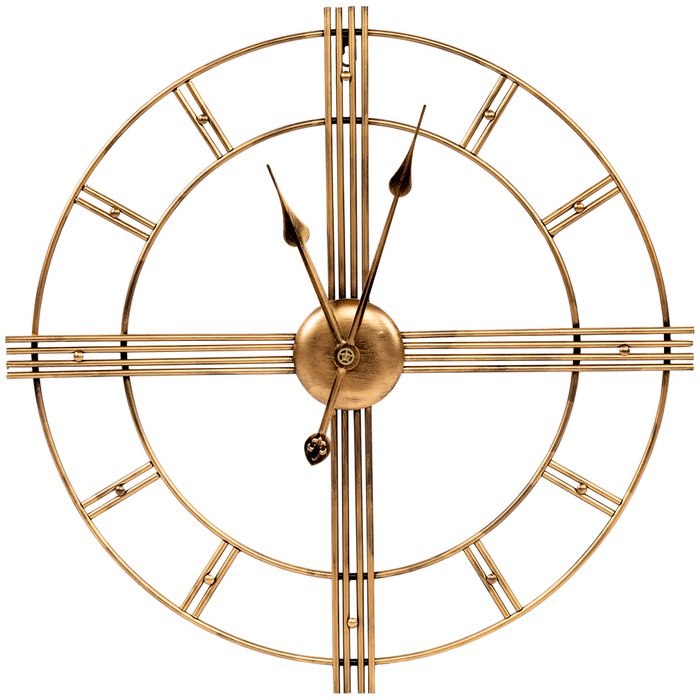 Часы настенные Блез Бронз бронзового цвета