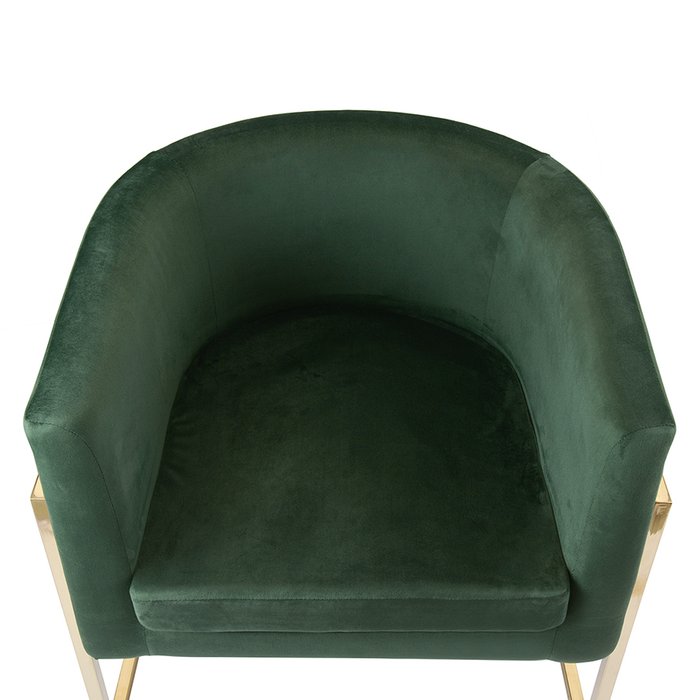 Кресло Rufus темно-зеленого цвета