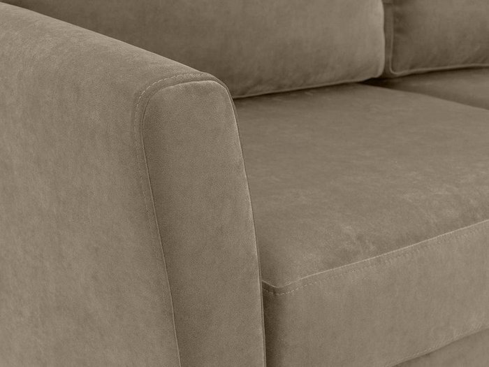 Угловой диван Peterhof серо-коричневого цвета