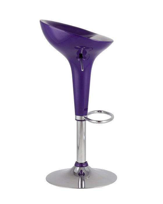 Барный стул Bomba фиолетового цвета