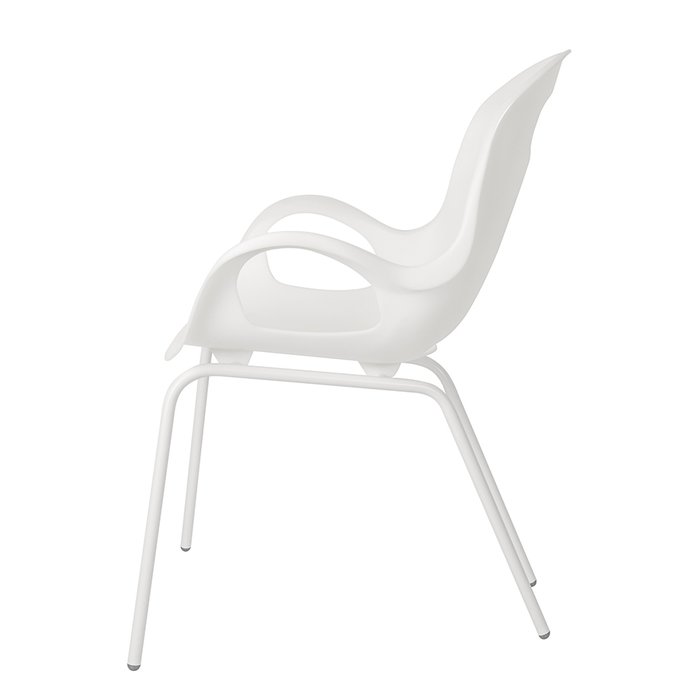Стул дизайнерский OH Chair белого цвета