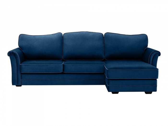 Угловой диван-кровать Sydney синего цвета