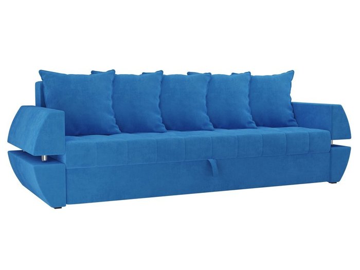 Диван-кровать Атлант Т голубого цвета 