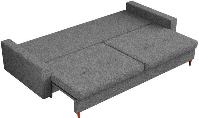 Диван-кровать прямой Белфаст серого цвета - купить Прямые диваны по цене 33275.0