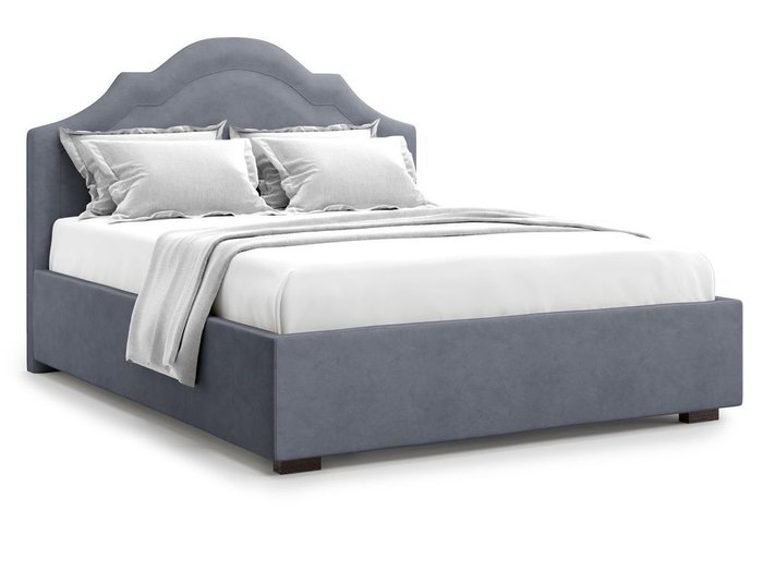 Кровать с подъемным механизмом Madzore 140х200 серого цвета