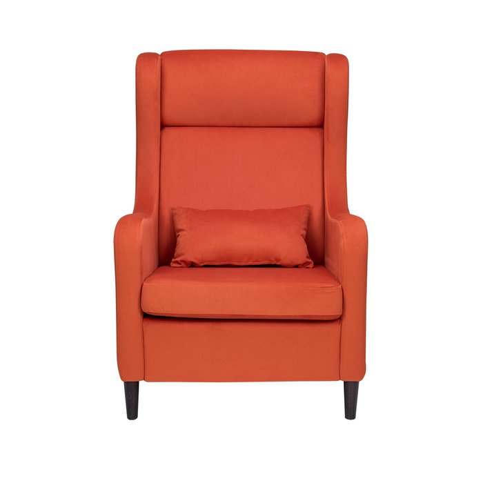 Кресло Хилтон оранжевого цвета 