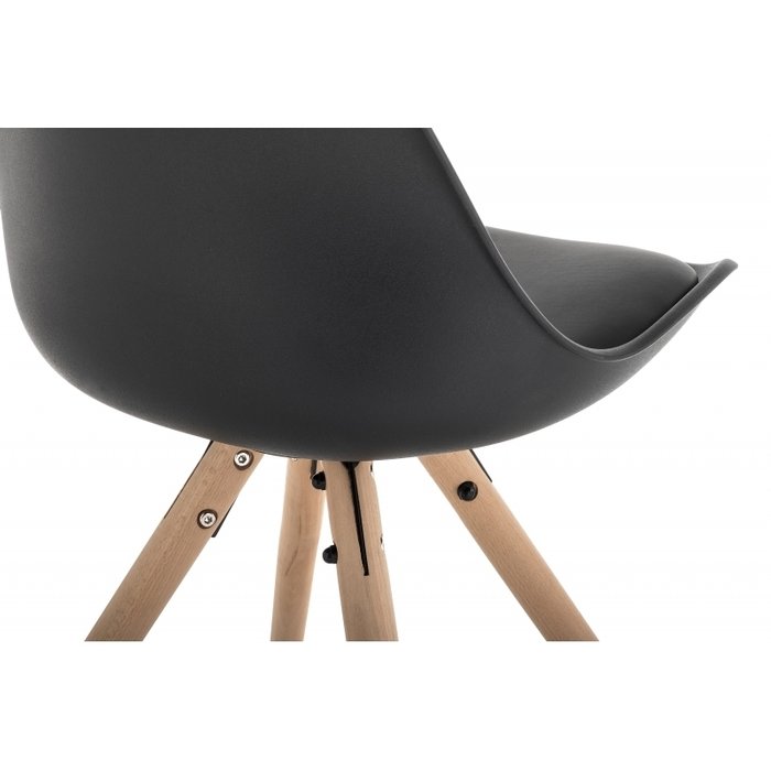 Обеденный стул Bonito черного цвета