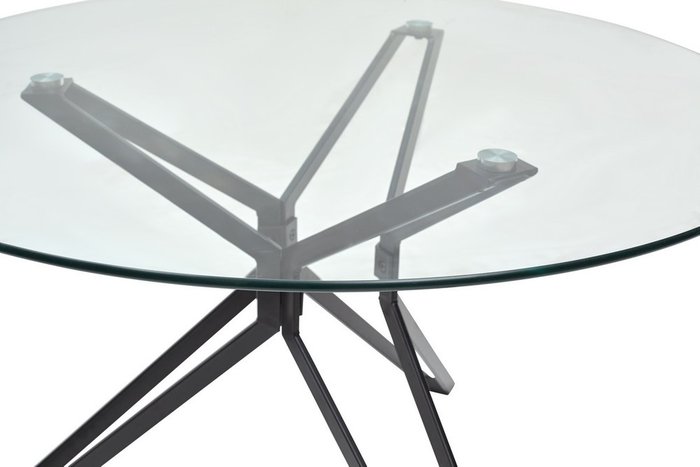 Обеденный стол Veneto со стеклянной столешницей 