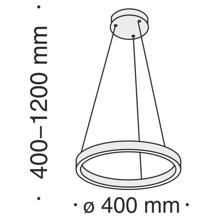Подвесной светильник Rim из алюминия