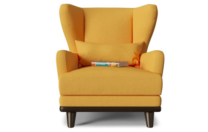 Кресло Оскар dream желтого цвета - купить Интерьерные кресла по цене 11034.0