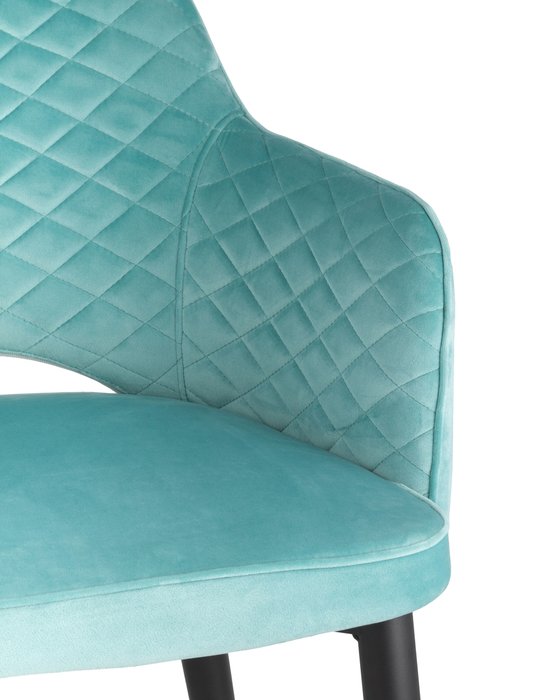 Стул Венера бирюзового цвета - купить Обеденные стулья по цене 8990.0