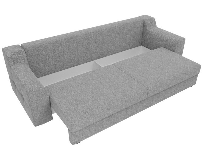 Прямой диван-кровать Сансара серого цвета