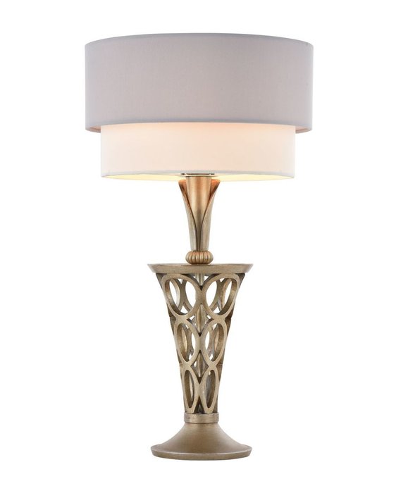 Настольная лампа Lillian с двухцветным абажуром