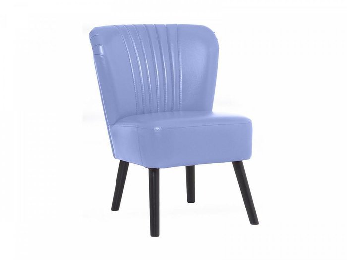 Кресло Barbara синего цвета 