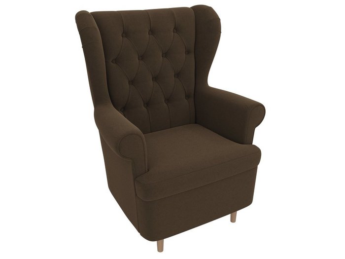 Кресло Торин Люкс темно-коричневого цвета