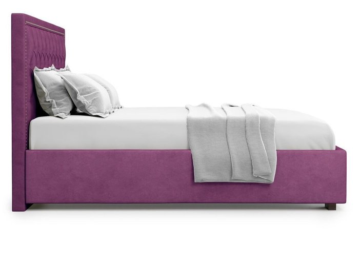 Кровать с подъемным механизмом Orto 160х200 фиолетового цвета