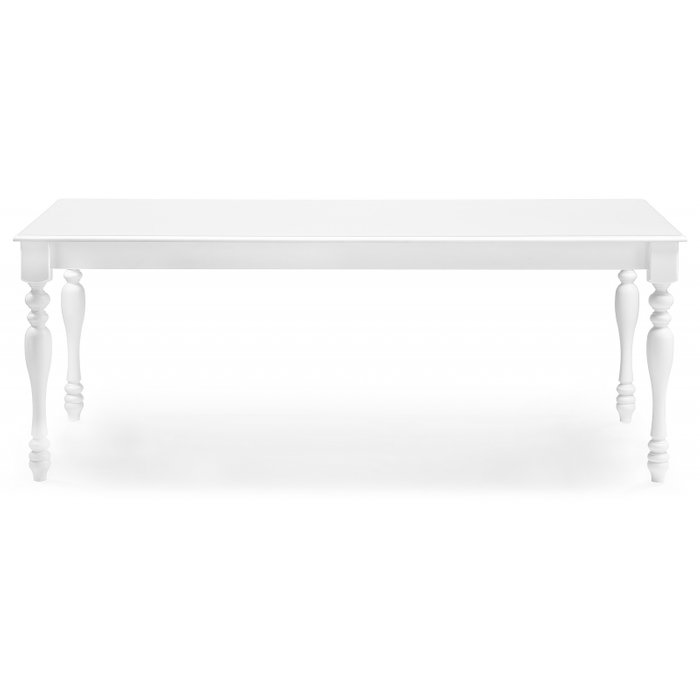 Обеденный стол Vilen белого цвета