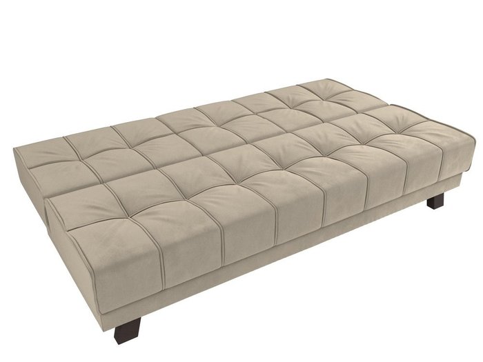 Прямой диван-кровать Винсент бежевого цвета