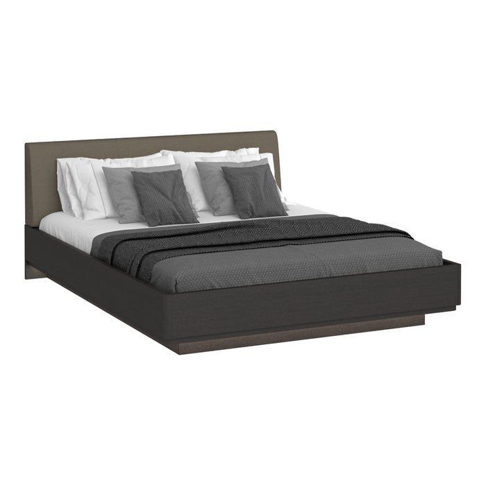 Кровать Элеонора 160х200 черного цвета и подъемным механизмом