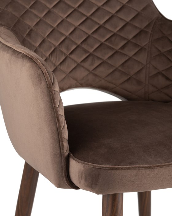 Стул Венера коричневого цвета - купить Обеденные стулья по цене 10990.0