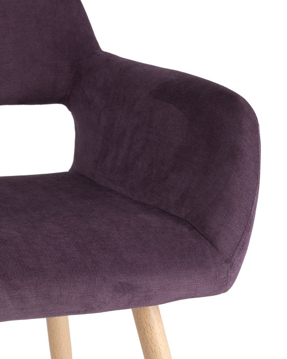 Стул Кромвель фиолетового цвета - купить Обеденные стулья по цене 11655.0