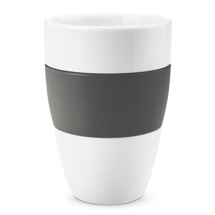 Чашка Aroma бело-серого цвета