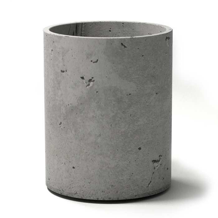 Кашпо Cylinder из бетона