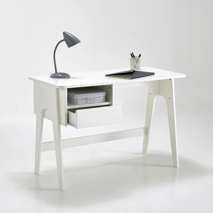 Письменный стол Adil белого цвета  - купить Письменные столы по цене 24049.0