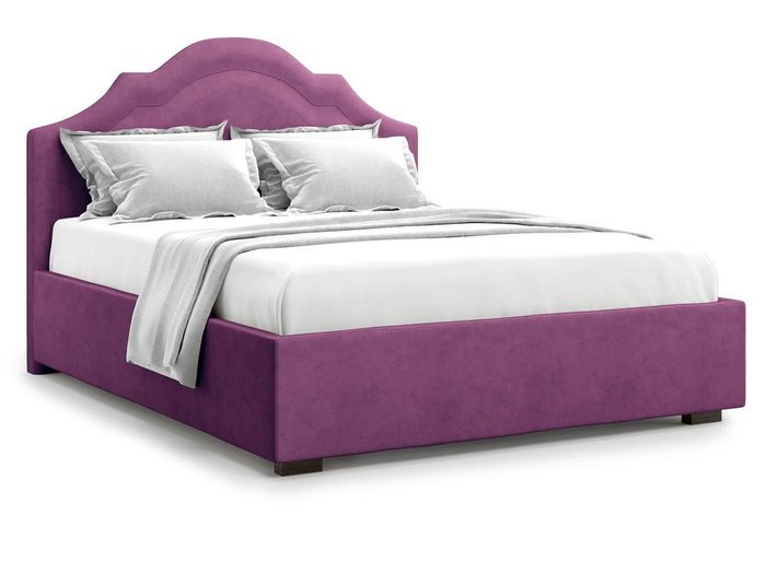 Кровать с подъемным механизмом Madzore 180х200 фиолетового цвета