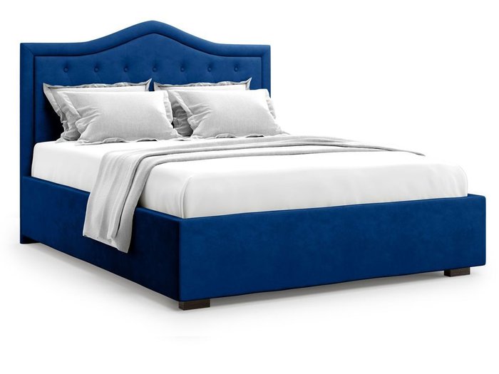 Кровать с подъемным механизмом Tibr 180х200 синего цвета