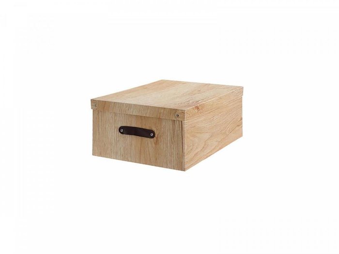 Коробка Woody Box М бежевого цвета