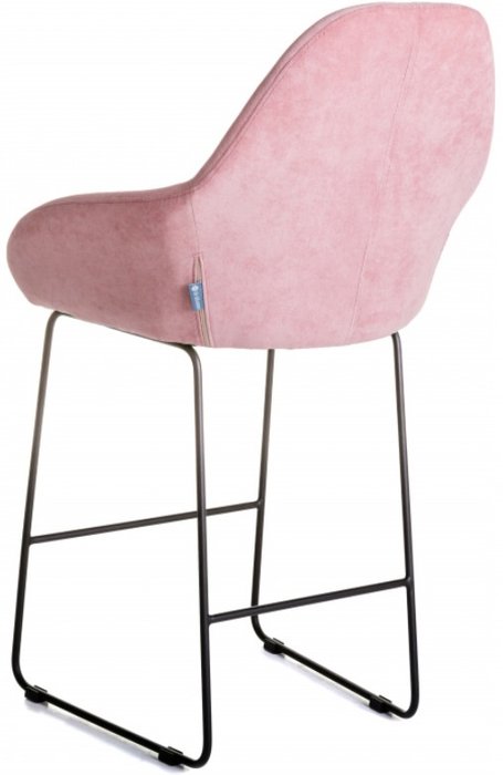 Кресло барное Kent розового цвета