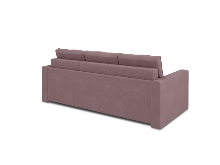 Угловой диван-кровать Macao темно-розового цвета