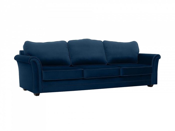 Диван трехместный Sydney темно-синего цвета - купить Прямые диваны по цене 108100.0