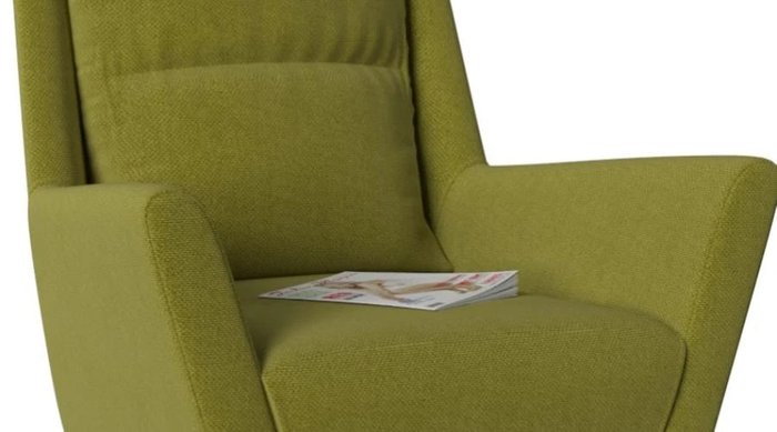 Кресло Йорк Green зеленого цвета - купить Интерьерные кресла по цене 20689.0
