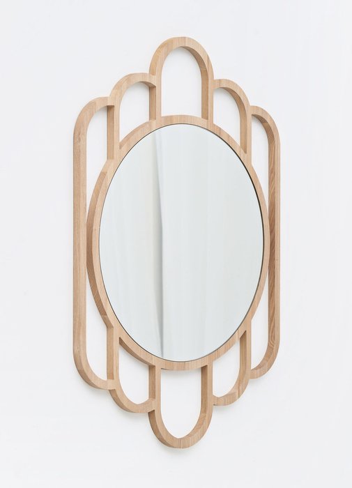 Настенное зеркало Santa B в деревянной раме