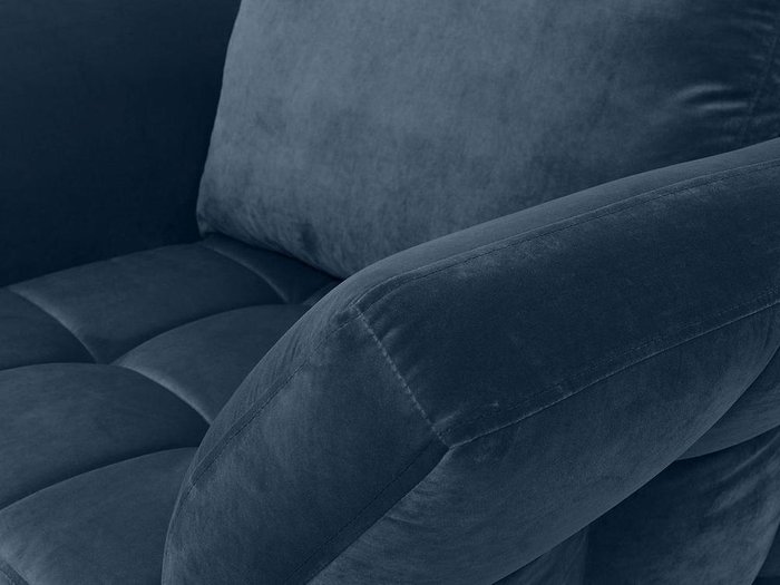 Кресло Wing темно-синего цвета