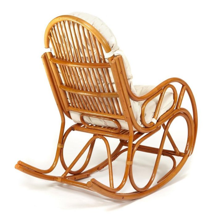 Кресло-качалка Vienna светло-коричневого цвета