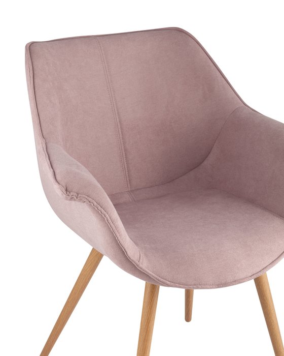Стул Джулиан розового цвета - лучшие Обеденные стулья в INMYROOM